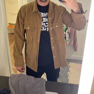 Corduroy Shacket Overshirt